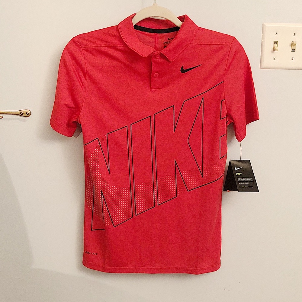 NWT NIKE Dri-Fit Golf Polo